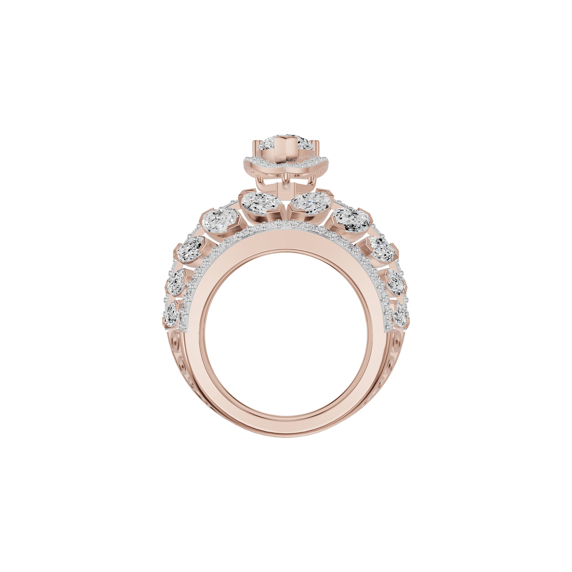 DLR002453 18 KT / Rose Gold / 18