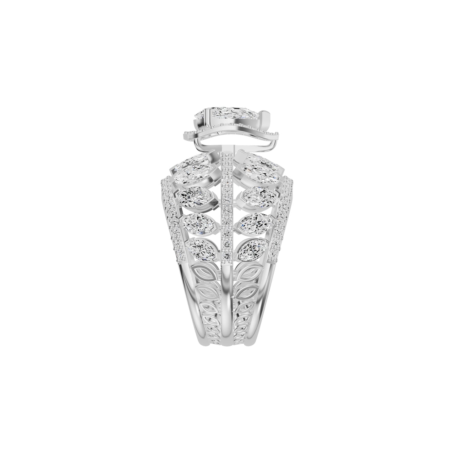 DLR002453 18 KT / White Gold / 18