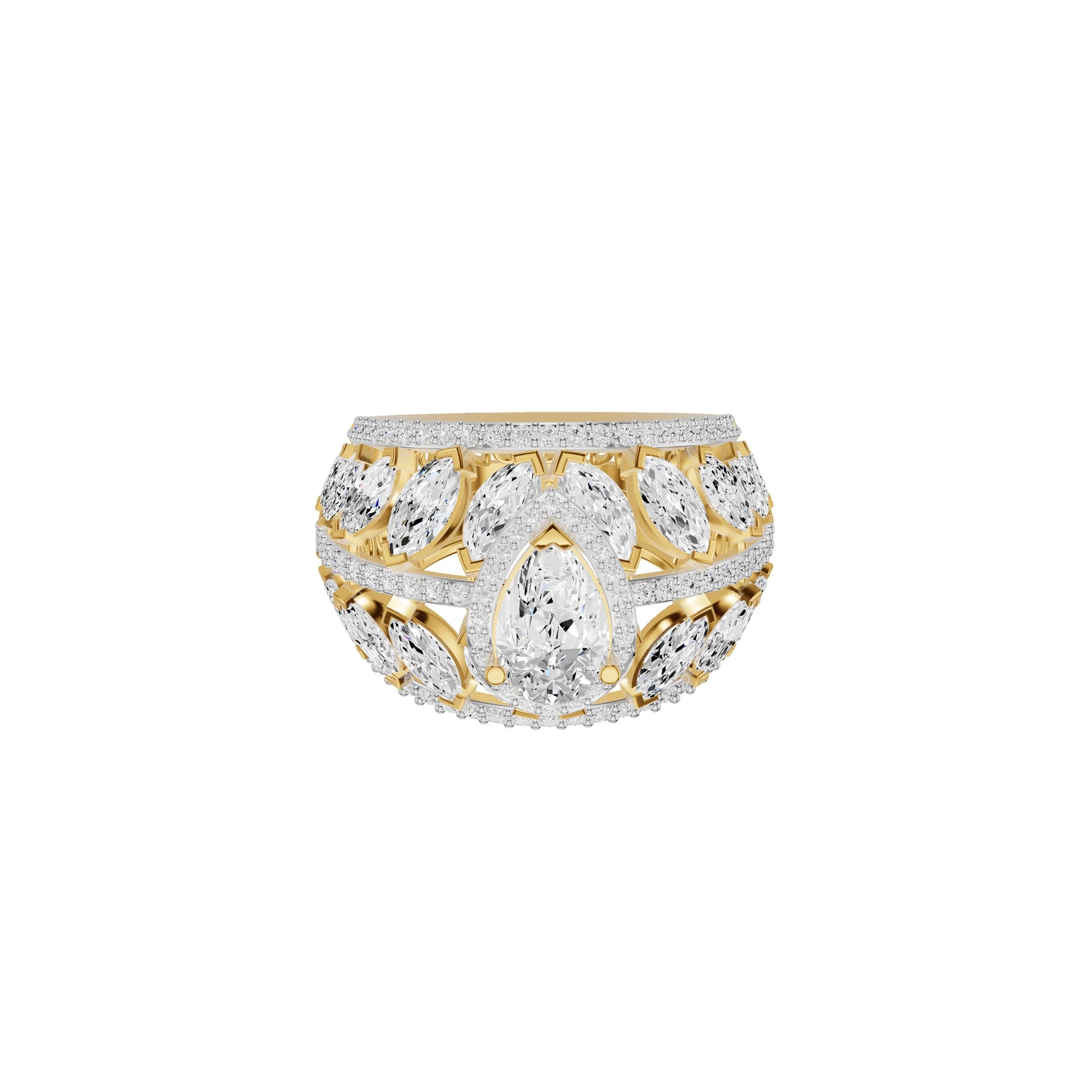DLR002453 18 KT / Yellow Gold / 18