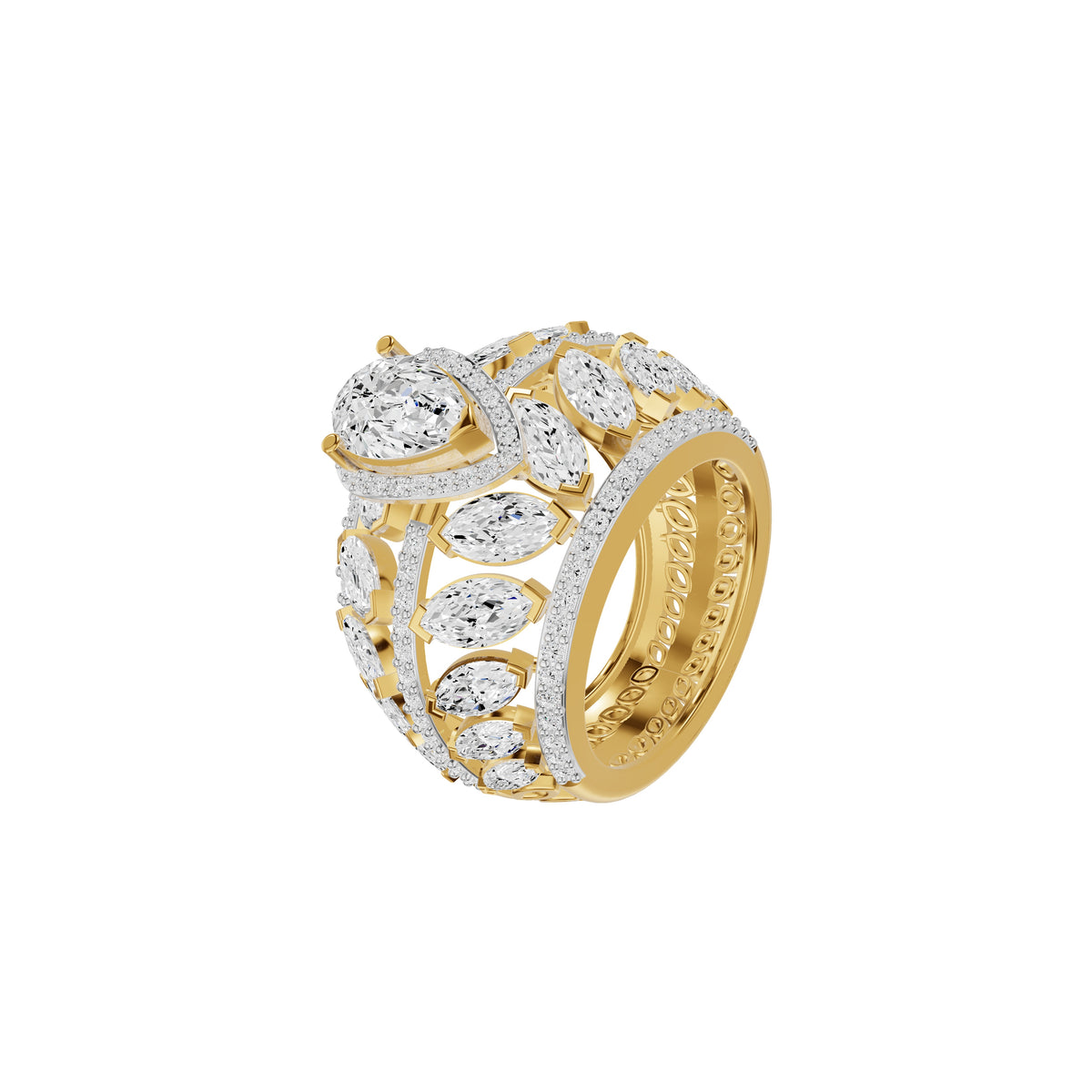 DLR002453 18 KT / Yellow Gold / 18
