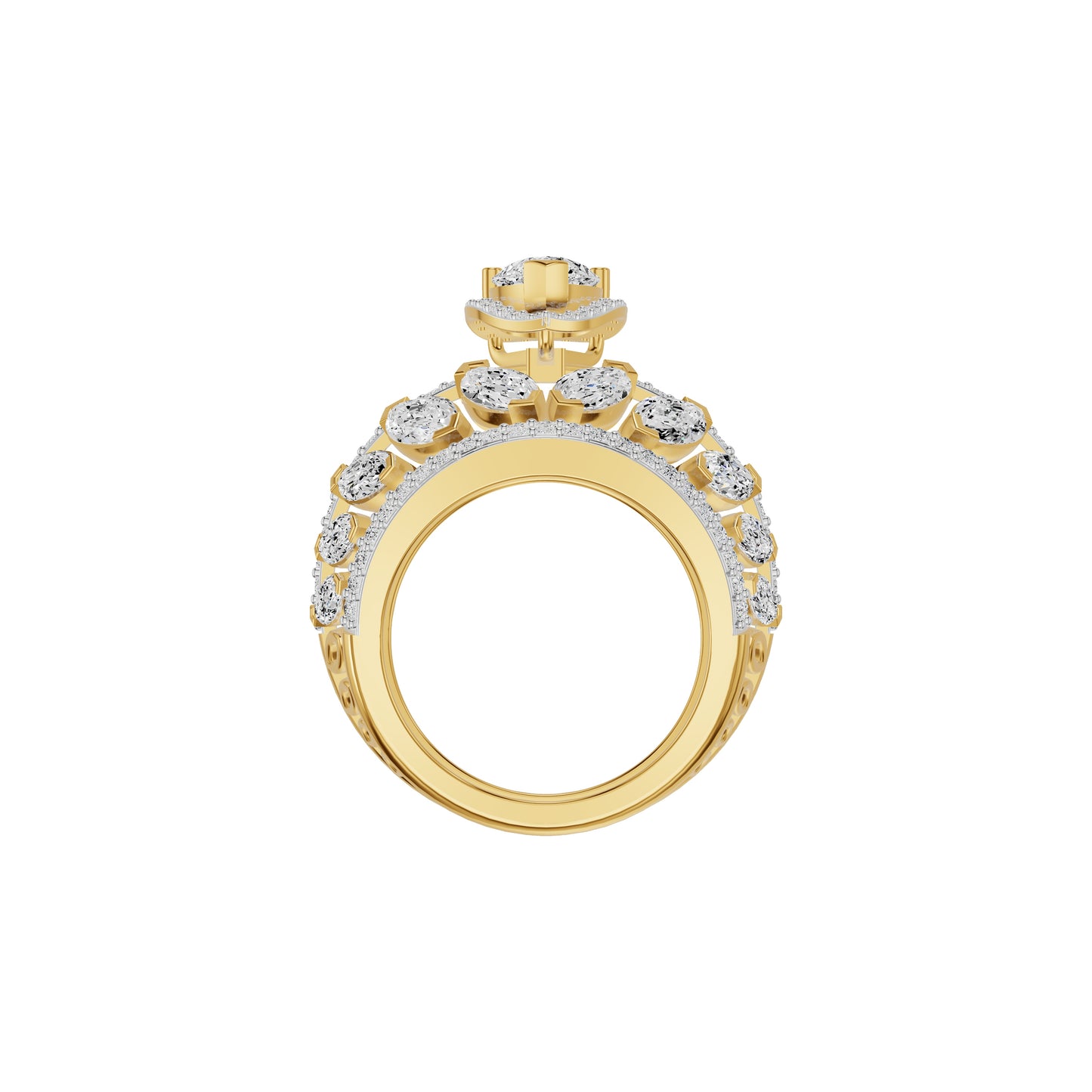 DLR002453 18 KT / Yellow Gold / 18