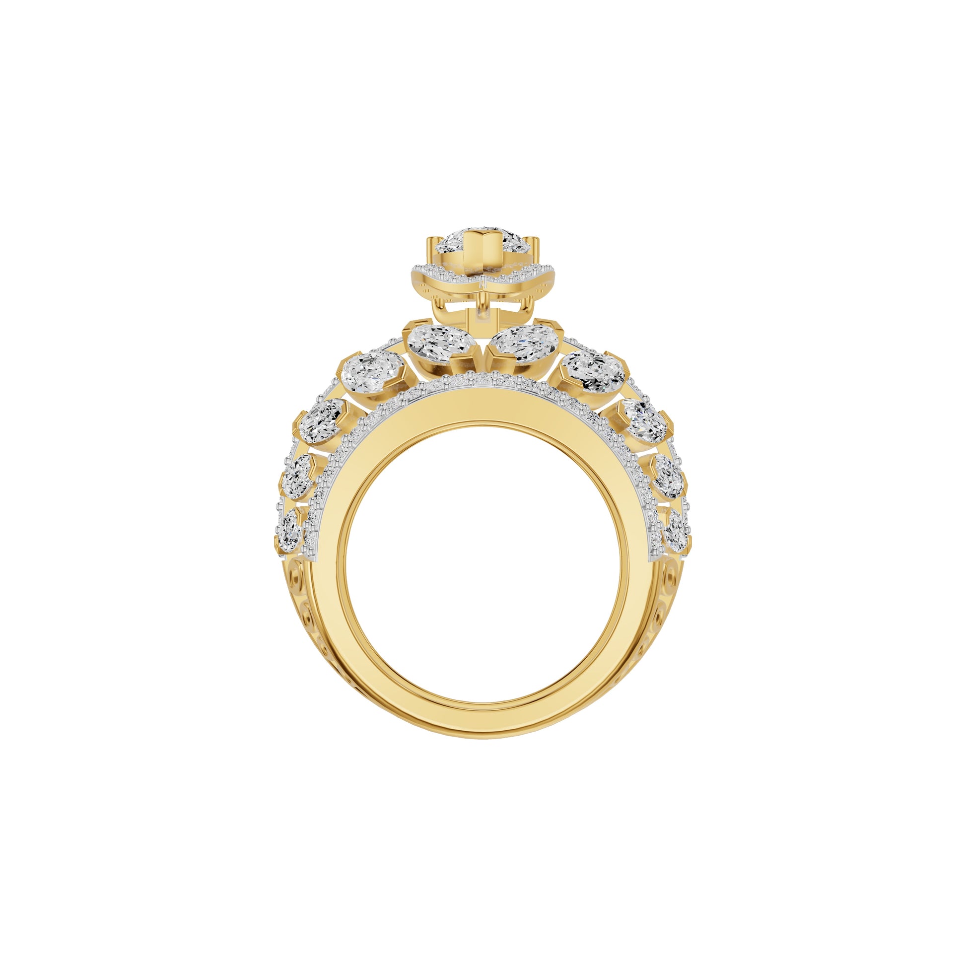 DLR002453 18 KT / Yellow Gold / 18