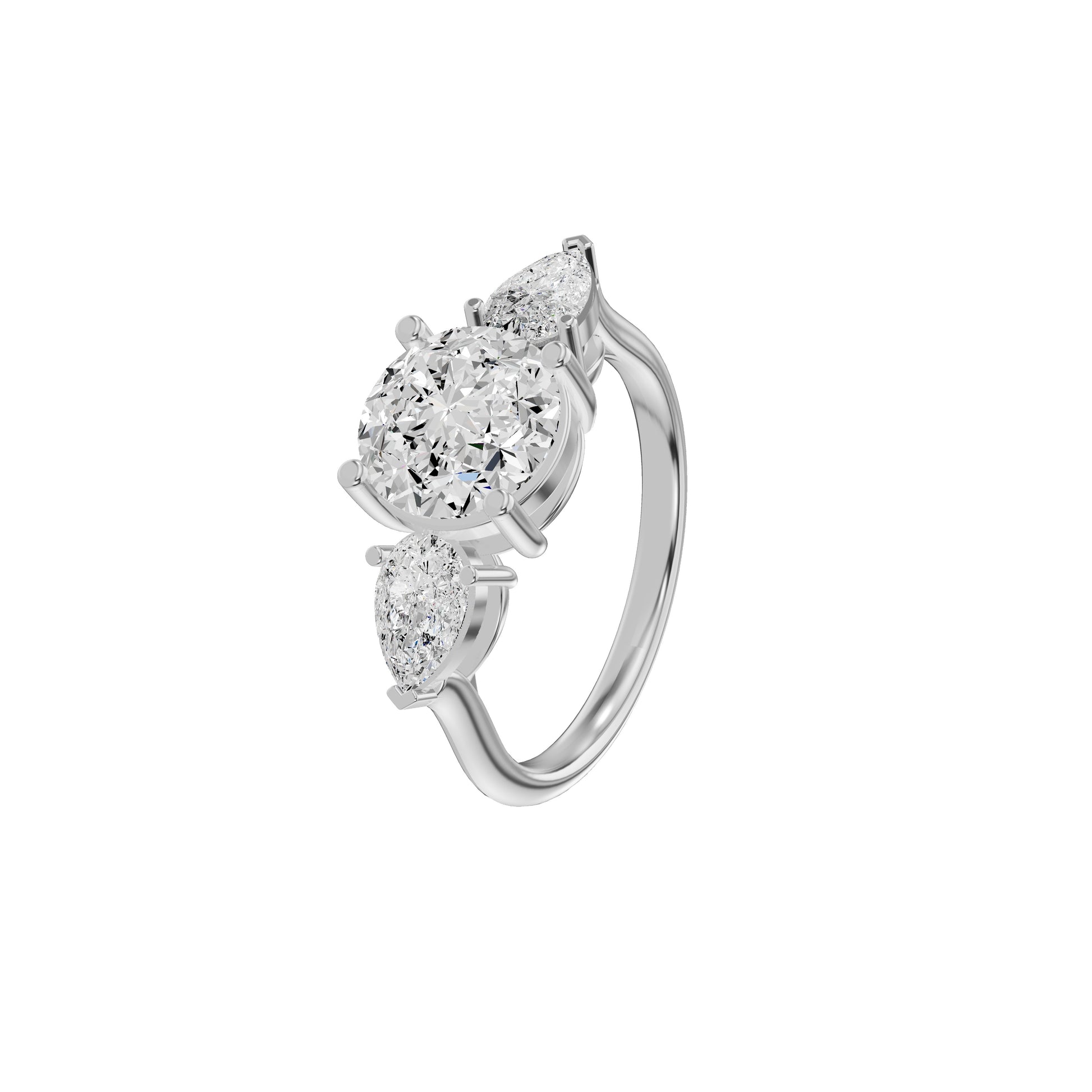 DLR002540 18 KT / White Gold / 18