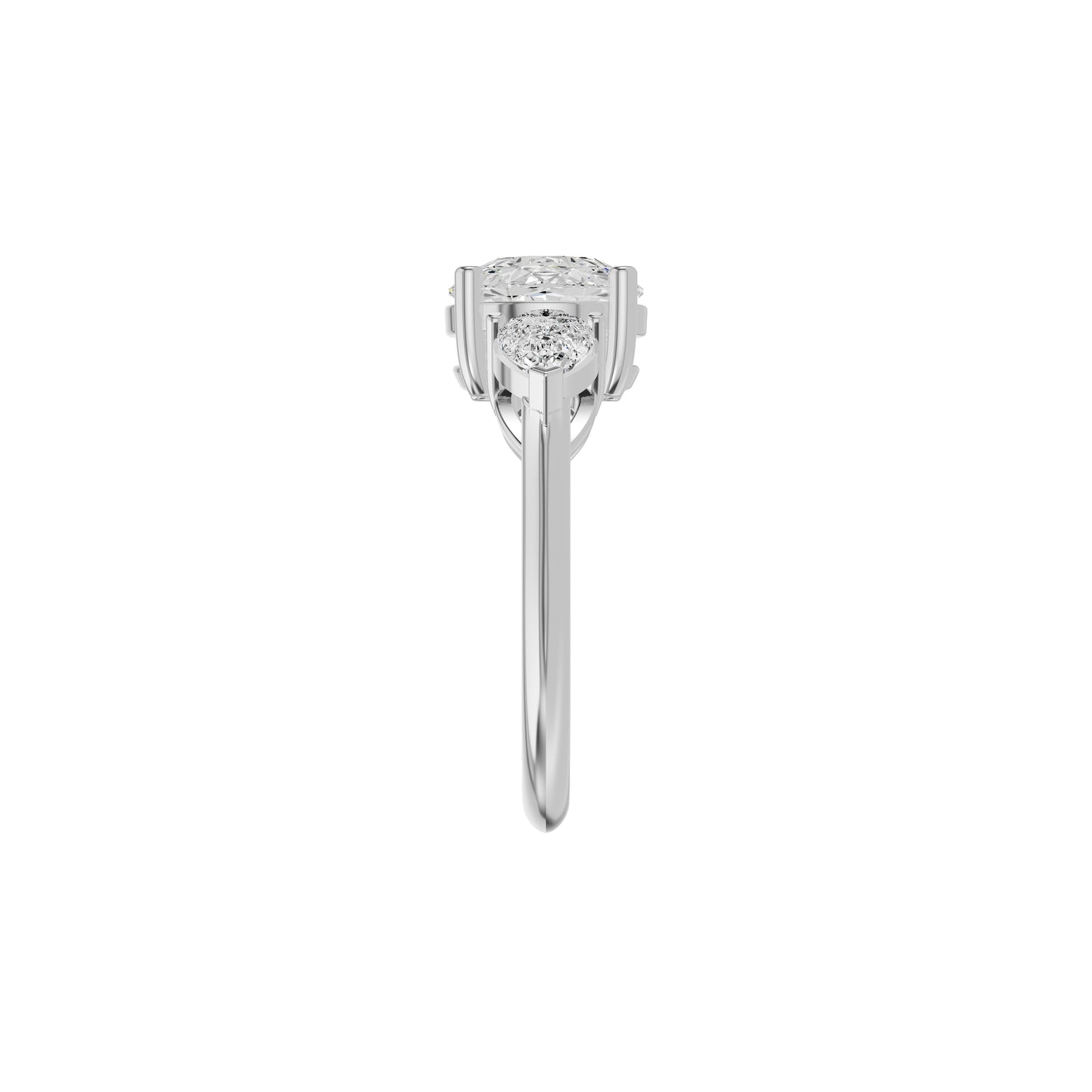 DLR002540 18 KT / White Gold / 18