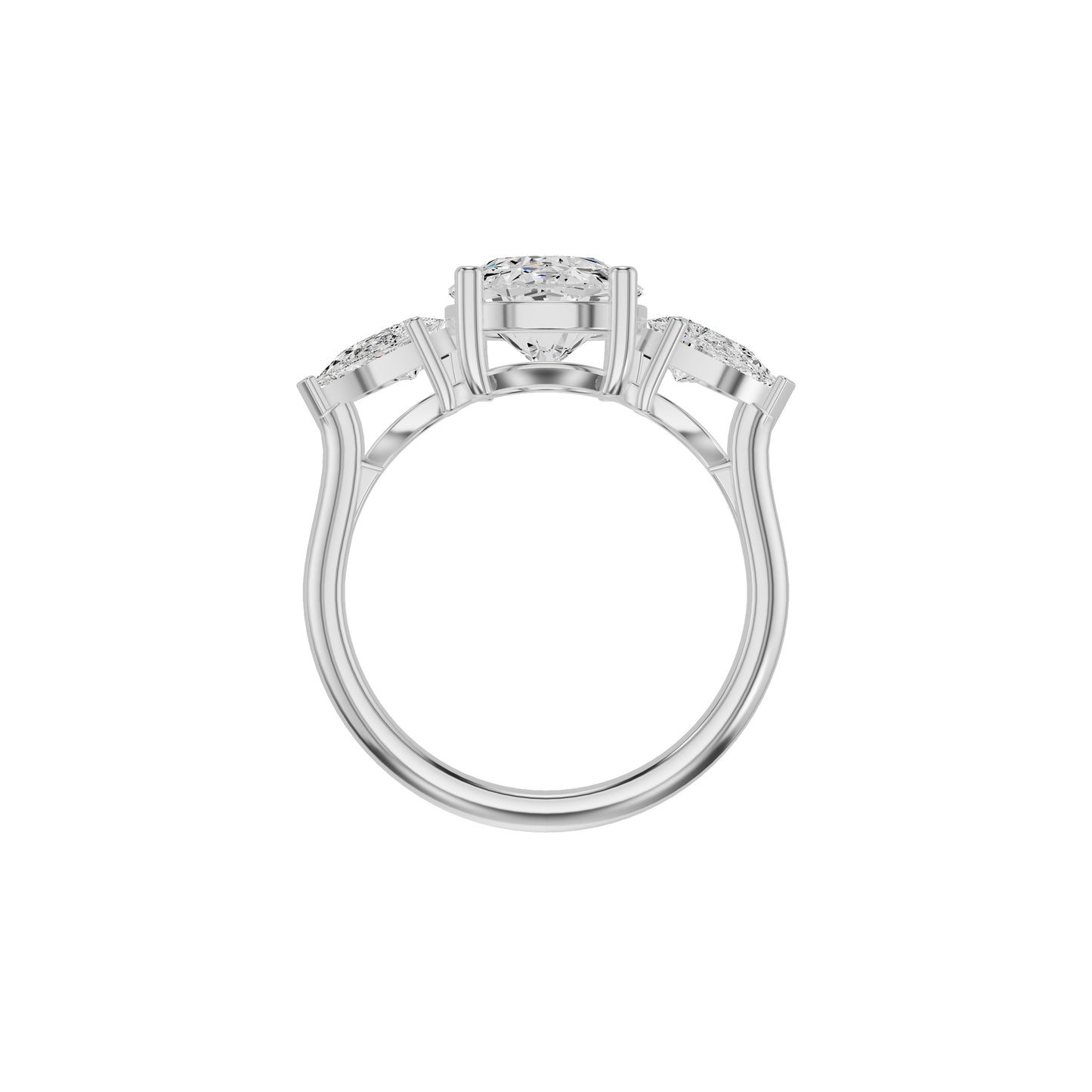 DLR002540 18 KT / White Gold / 18
