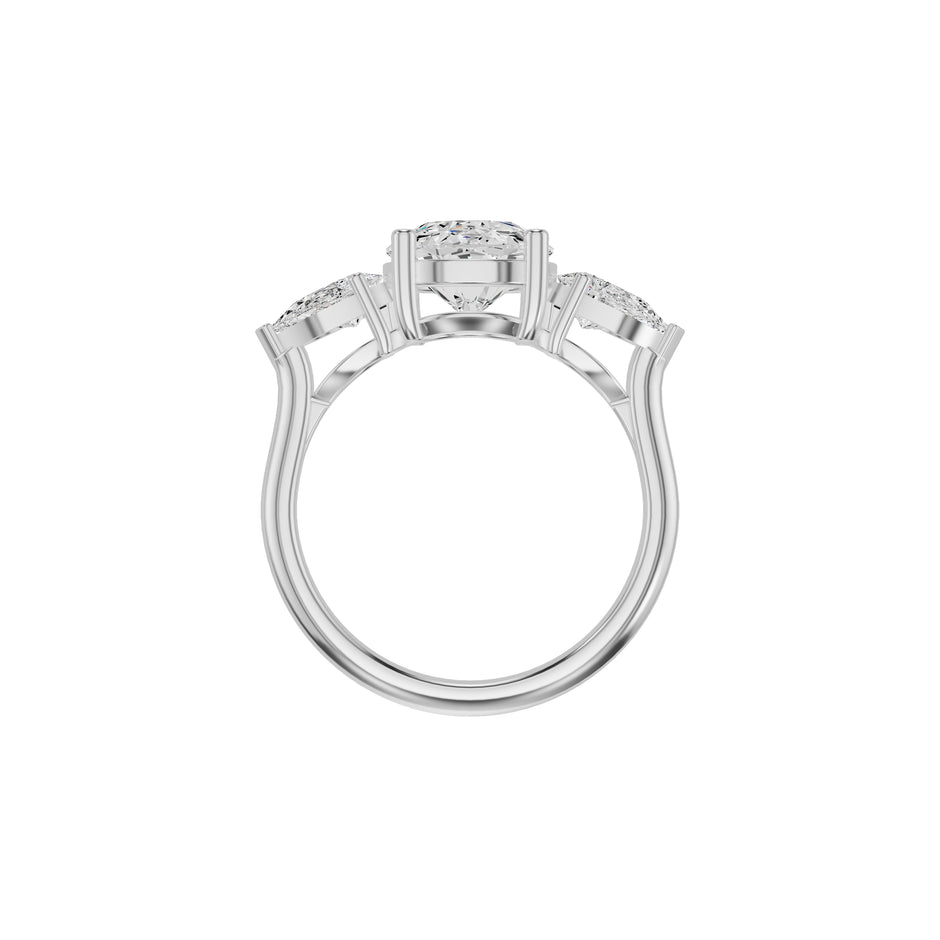 DLR002540 18 KT / White Gold / 18