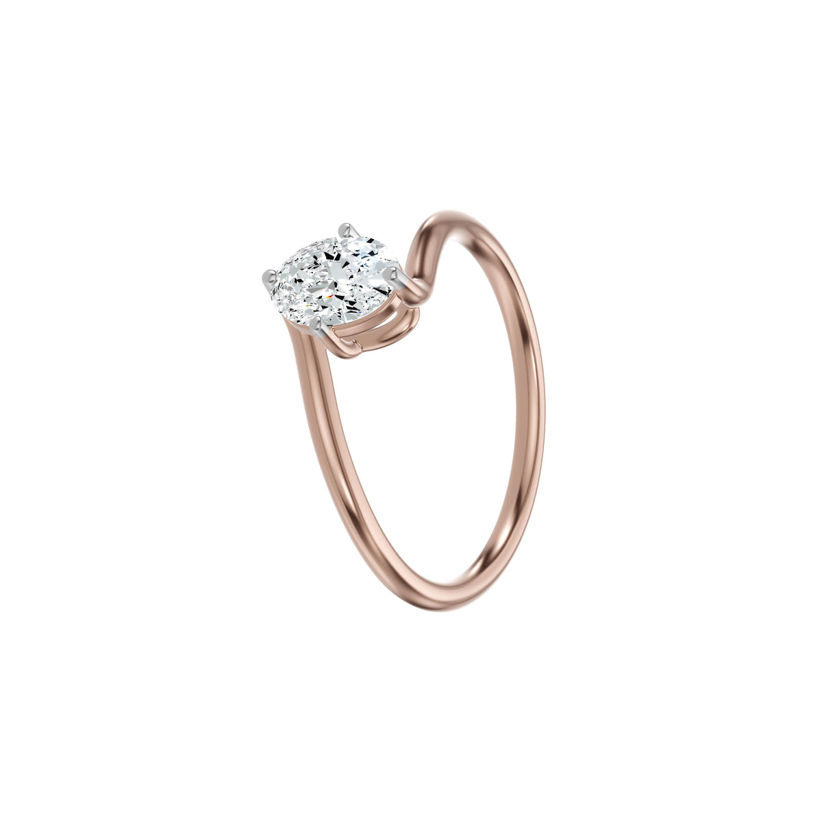 DLR002602 18 KT / Rose Gold / 18
