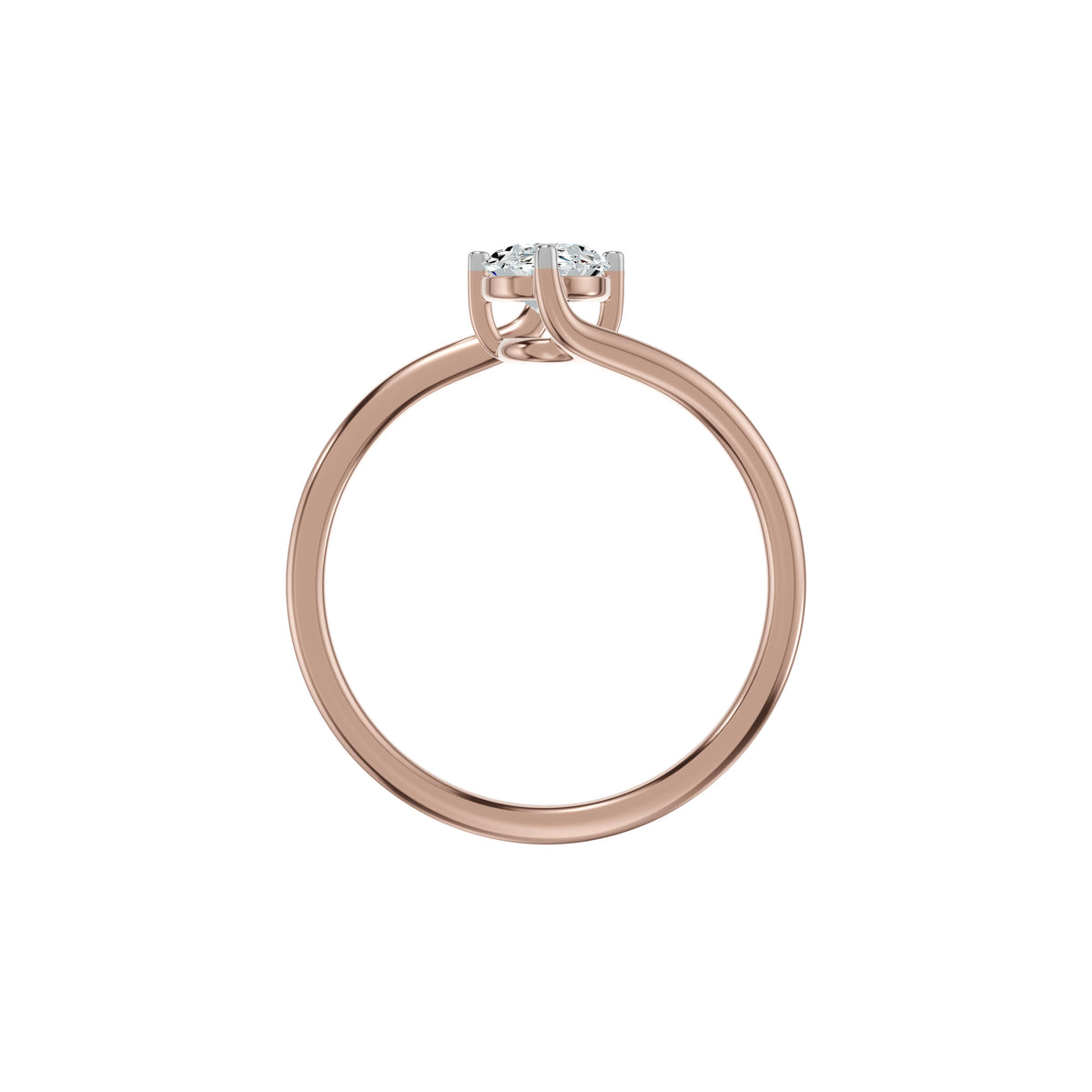 DLR002602 18 KT / Rose Gold / 18