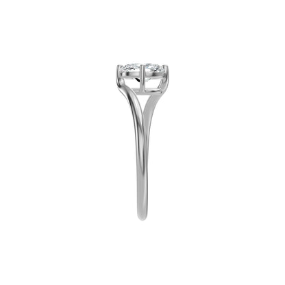 DLR002602 18 KT / White Gold / 18