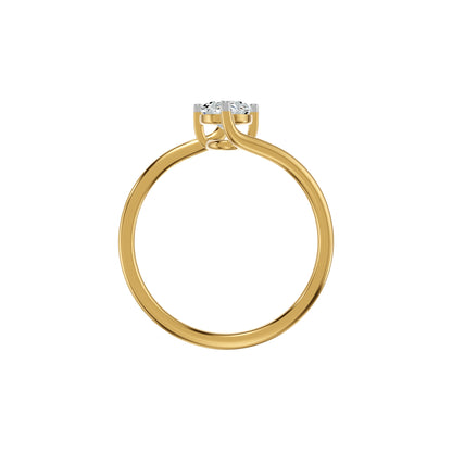 DLR002602 18 KT / Yellow Gold / 18