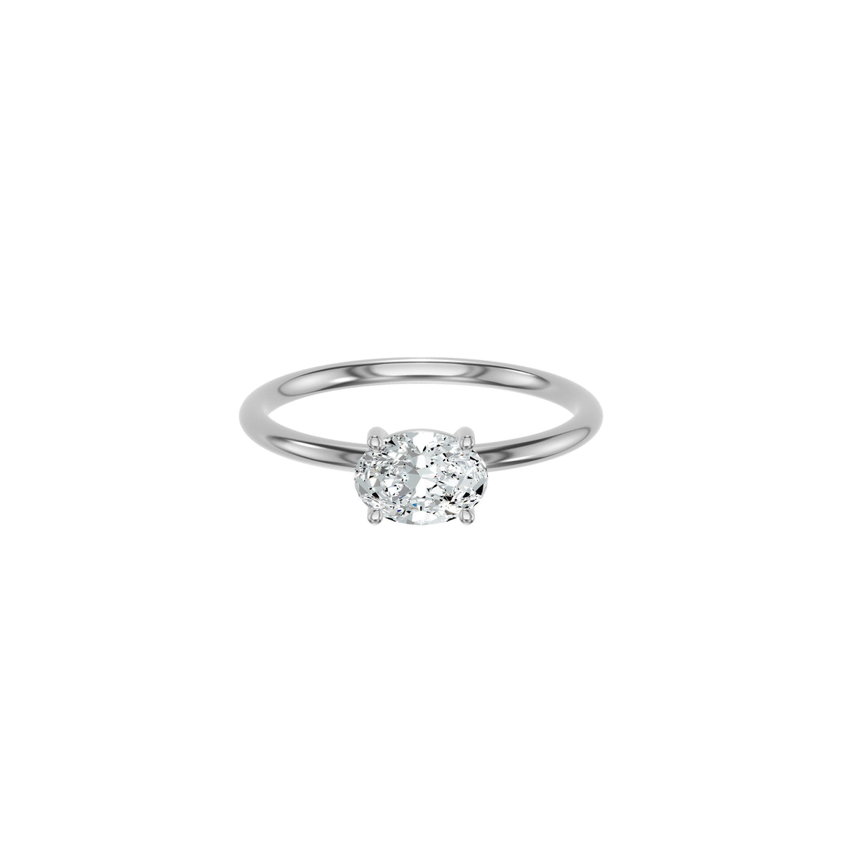 DLR002603 18 KT / White Gold / 18