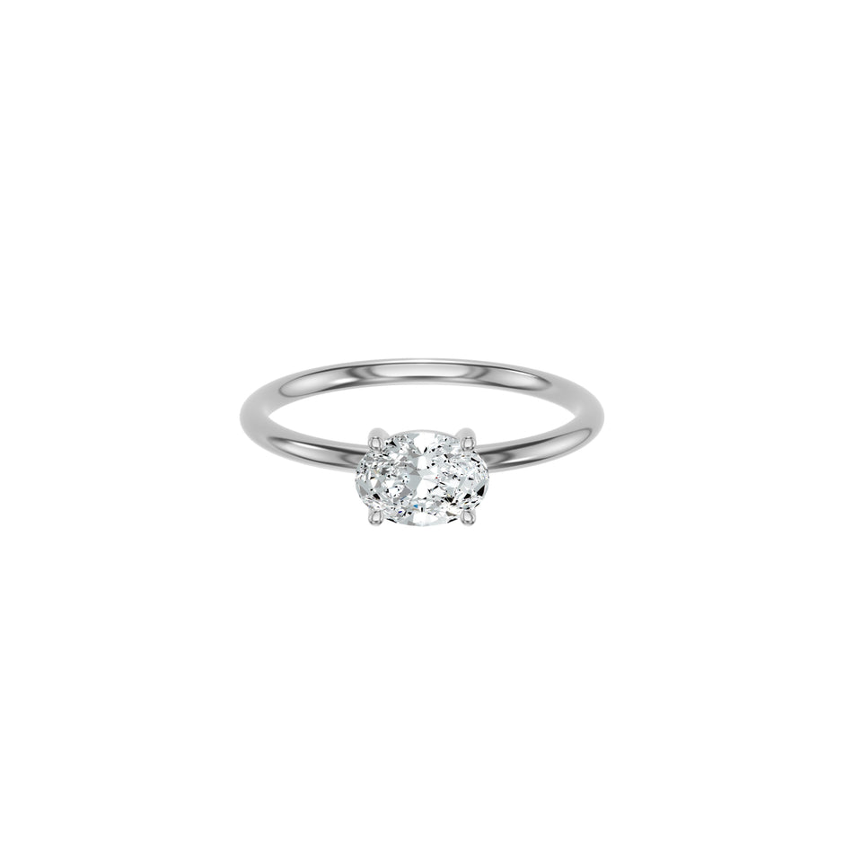 DLR002603 18 KT / White Gold / 18