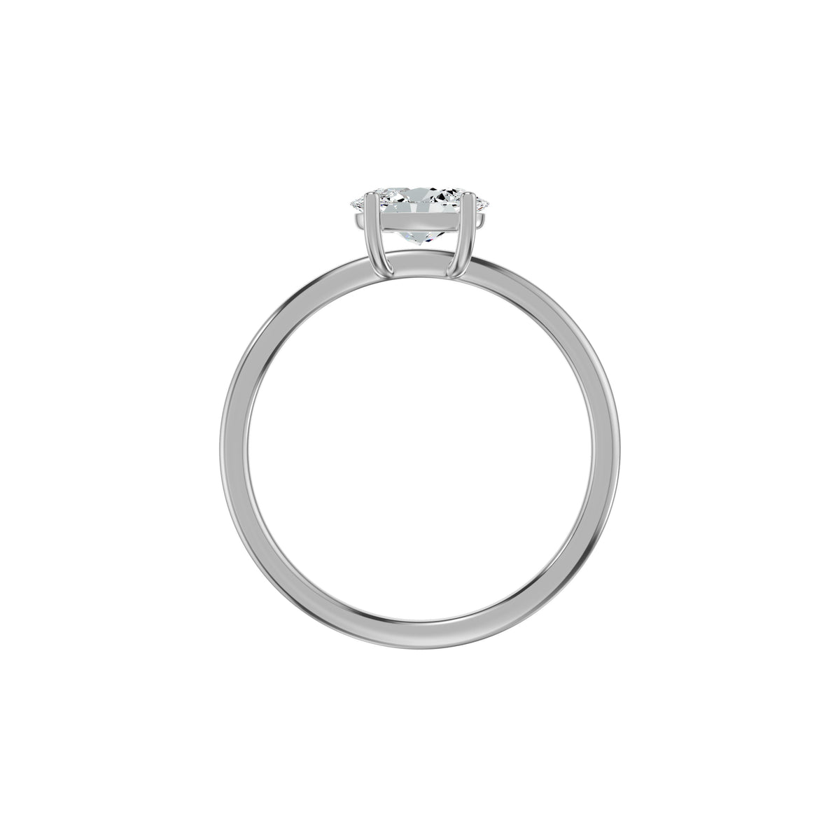 DLR002603 18 KT / White Gold / 18