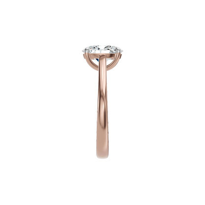 DLR002604 18 KT / Rose Gold / 18