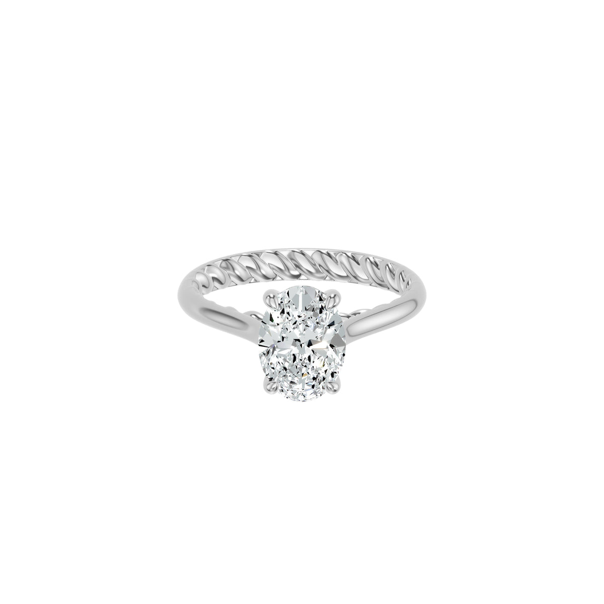 DLR002604 18 KT / White Gold / 18