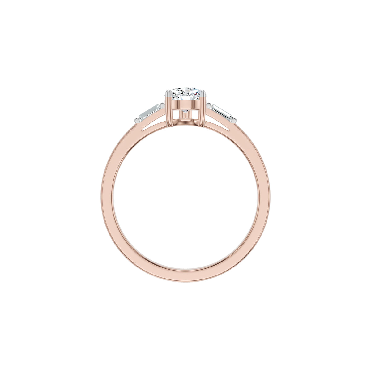 DLR002605 18 KT / Rose Gold / 18