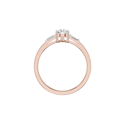 DLR002605 18 KT / Rose Gold / 18