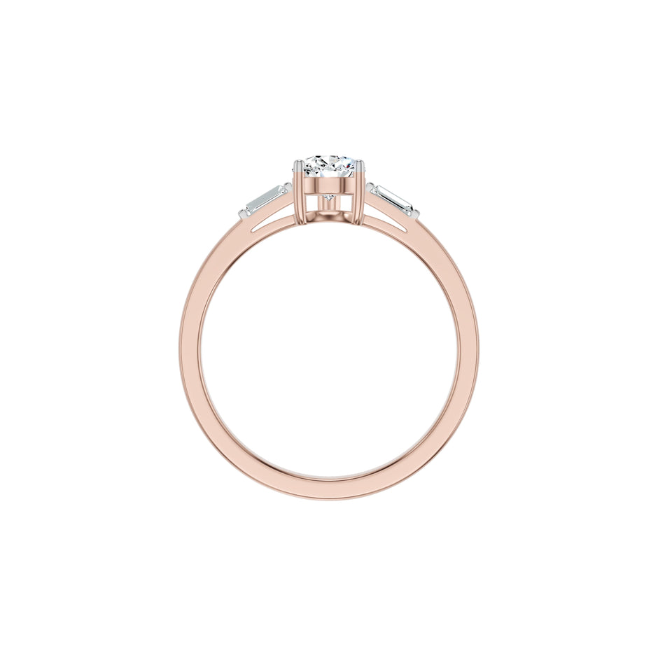 DLR002605 18 KT / Rose Gold / 18