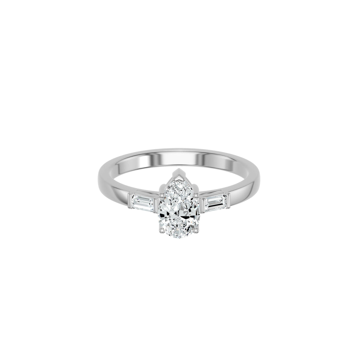 DLR002605 18 KT / White Gold / 18