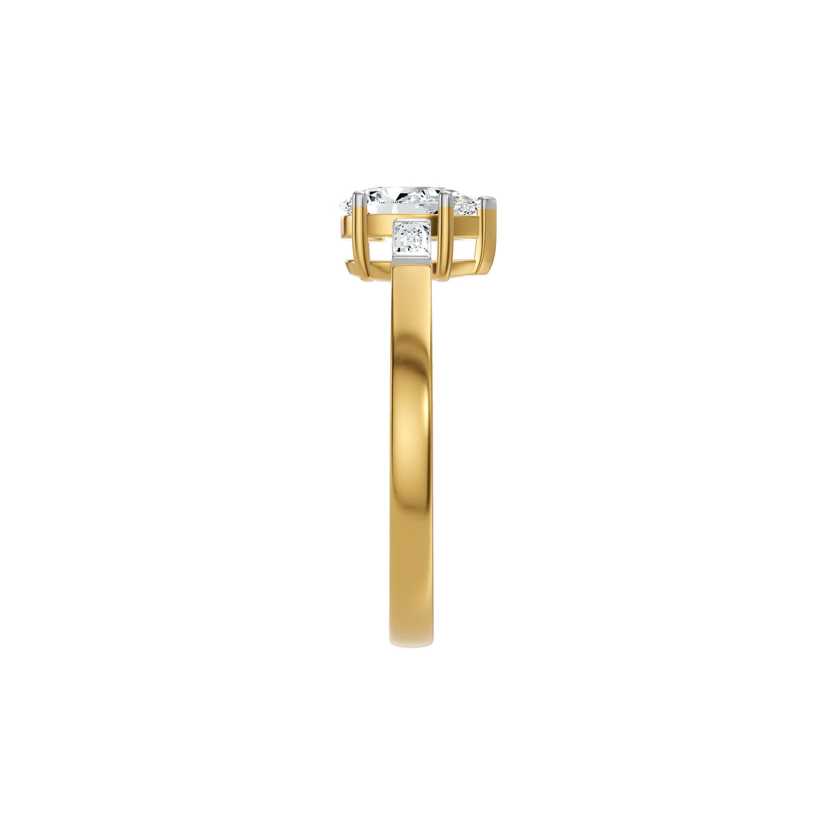 DLR002605 18 KT / Yellow Gold / 18