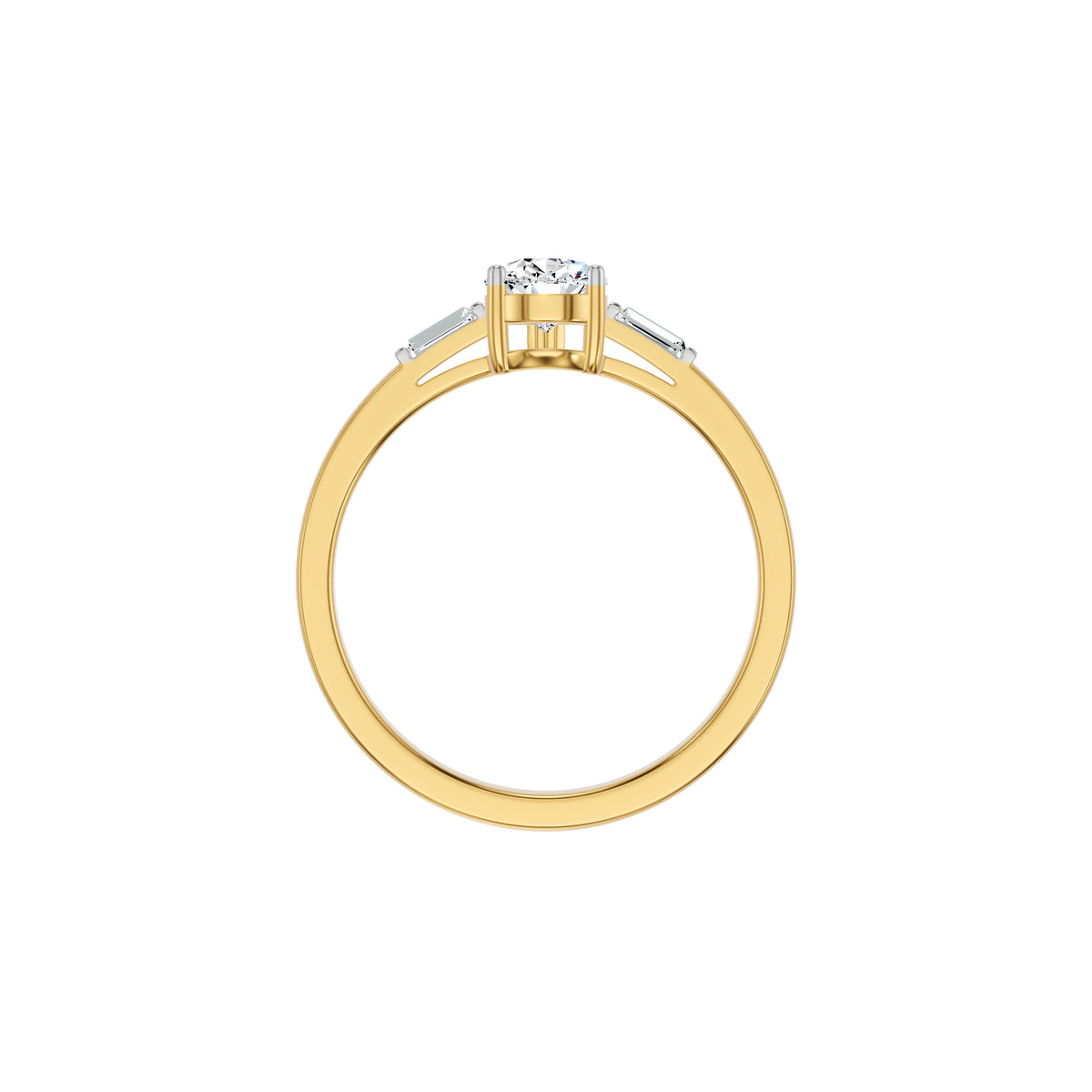 DLR002605 18 KT / Yellow Gold / 18