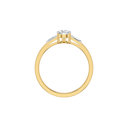 DLR002605 18 KT / Yellow Gold / 18