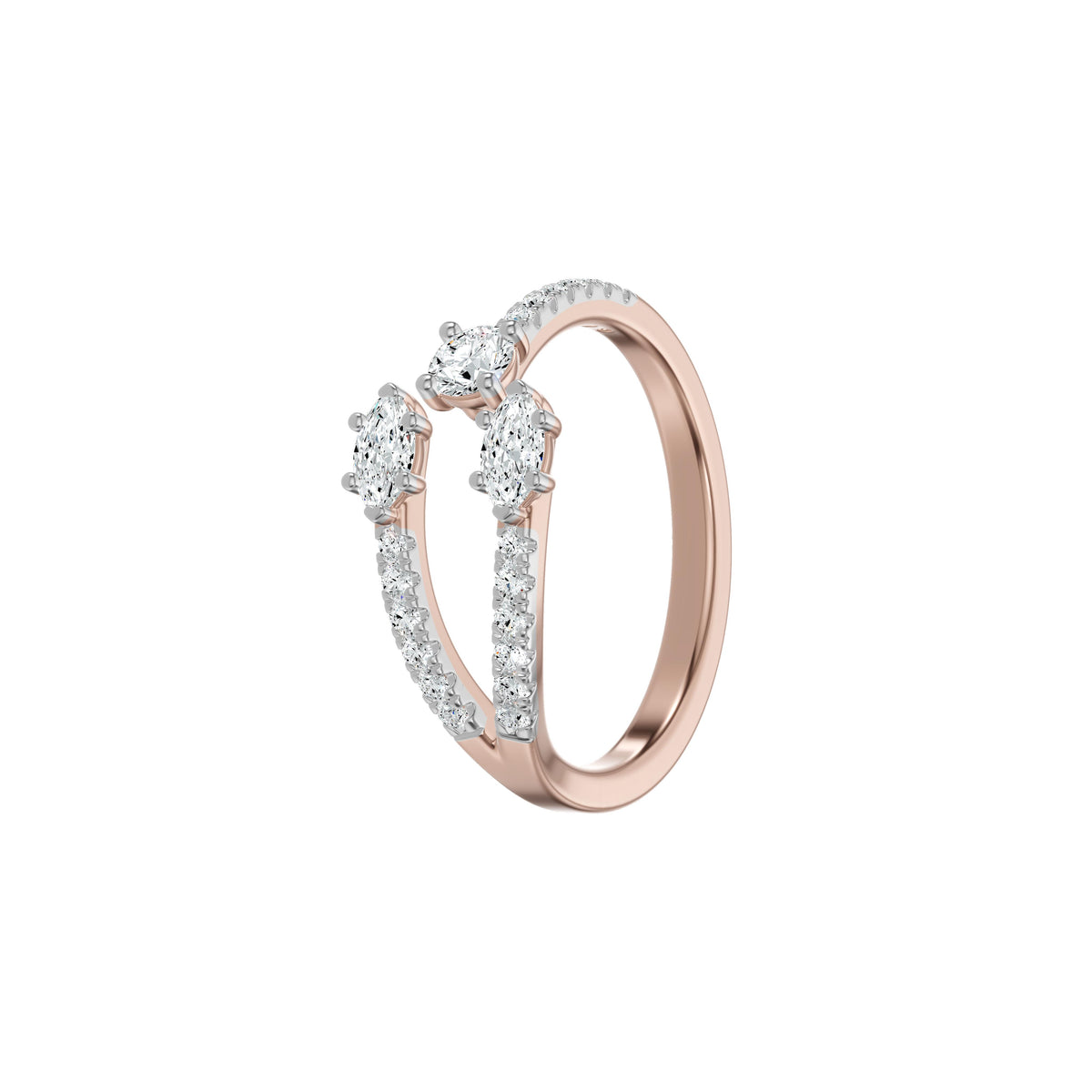 DLR002606 18 KT / Rose Gold / 18