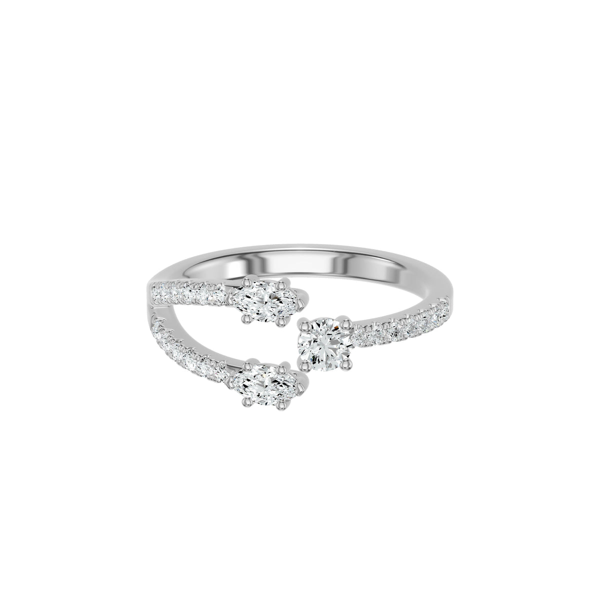 DLR002606 18 KT / White Gold / 18