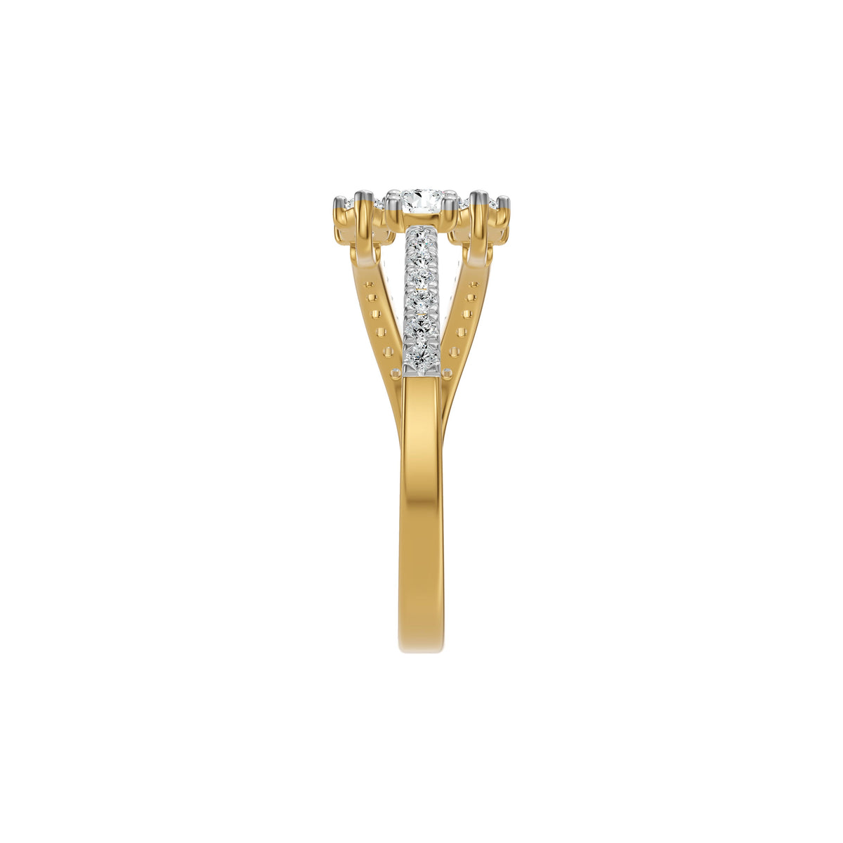 DLR002606 18 KT / Yellow Gold / 18