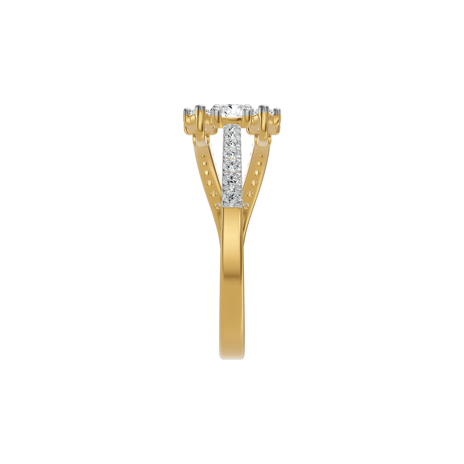 DLR002606 18 KT / Yellow Gold / 18