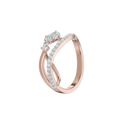 DLR002607 18 KT / Rose Gold / 18