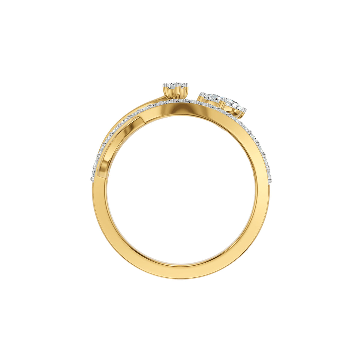 DLR002607 18 KT / Yellow Gold / 18