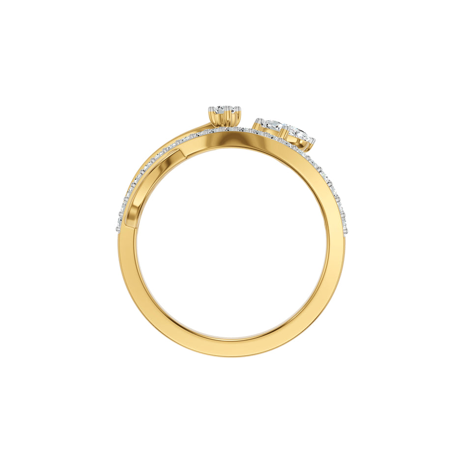 DLR002607 18 KT / Yellow Gold / 18
