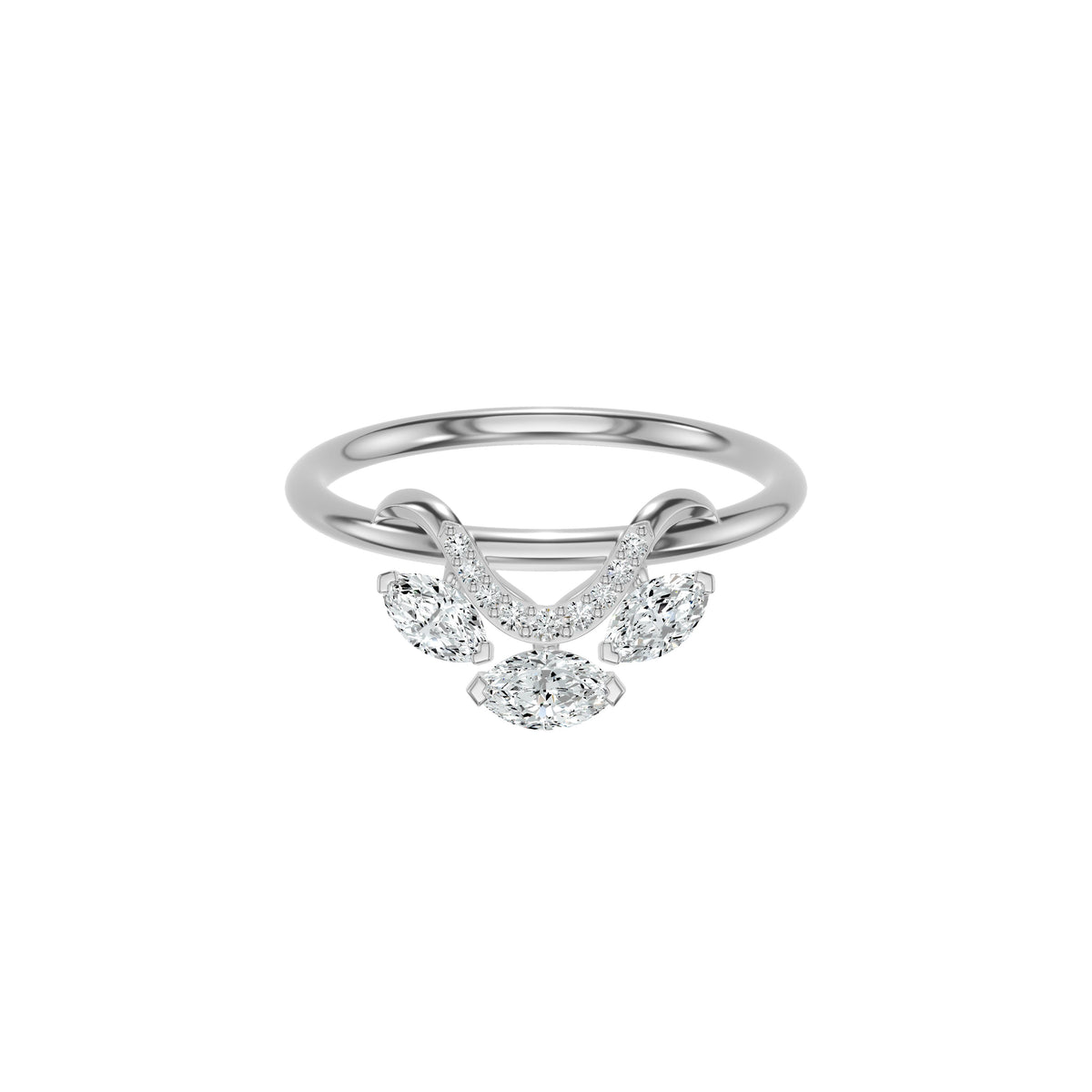 DLR002608 18 KT / White Gold / 18