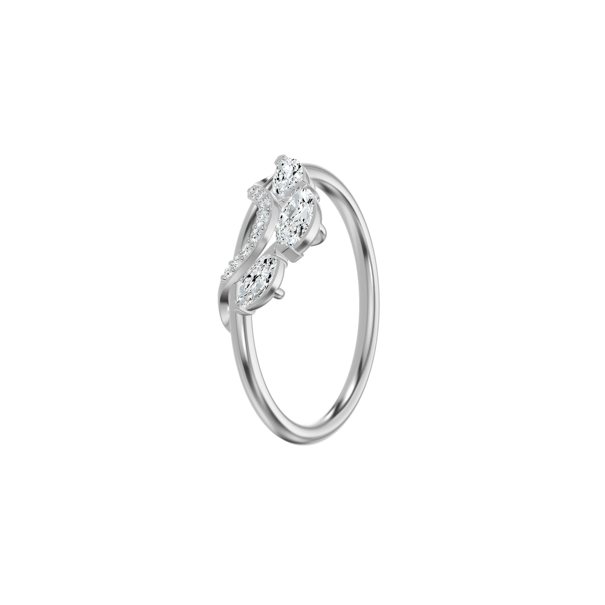 DLR002608 18 KT / White Gold / 18