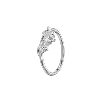 DLR002608 18 KT / White Gold / 18