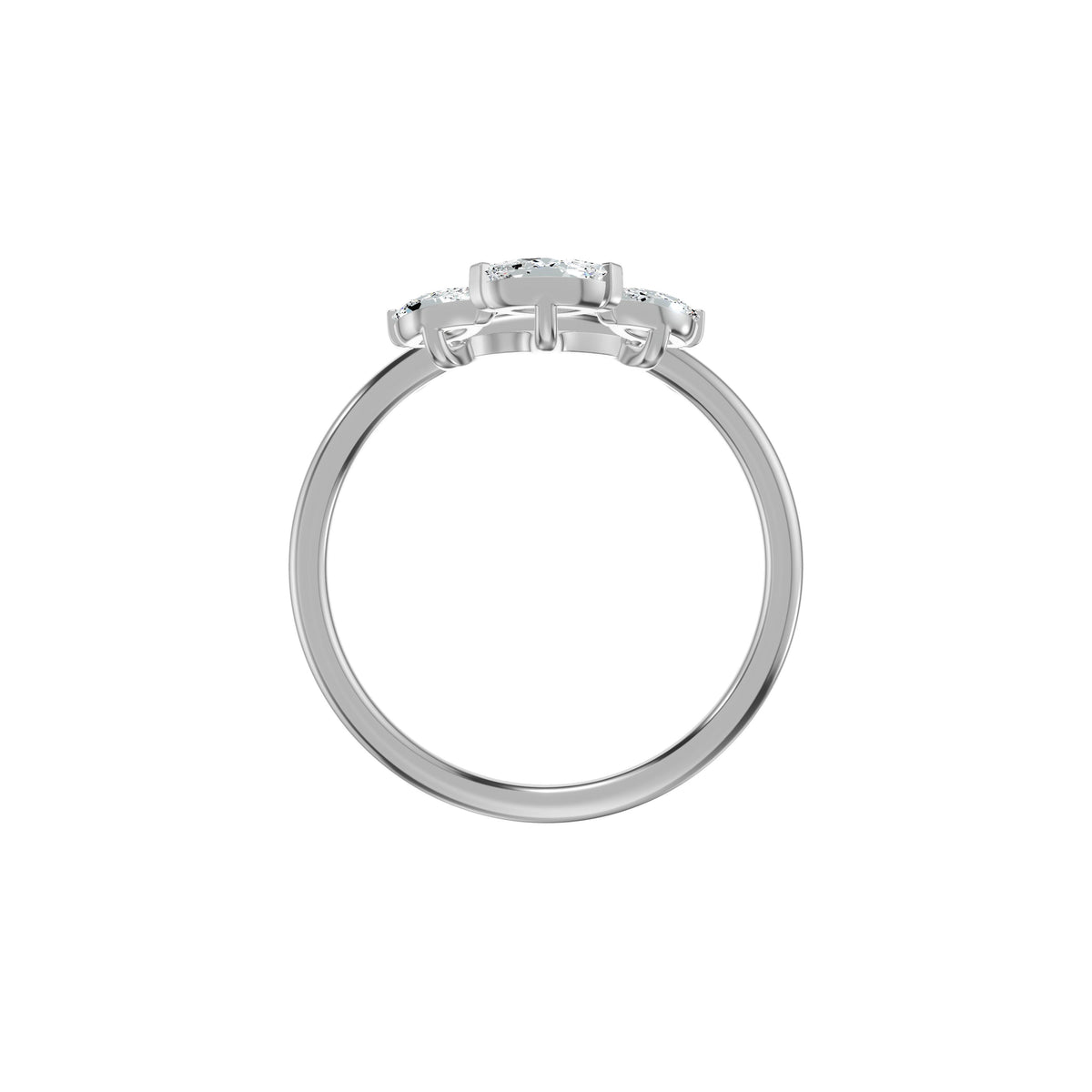 DLR002608 18 KT / White Gold / 18