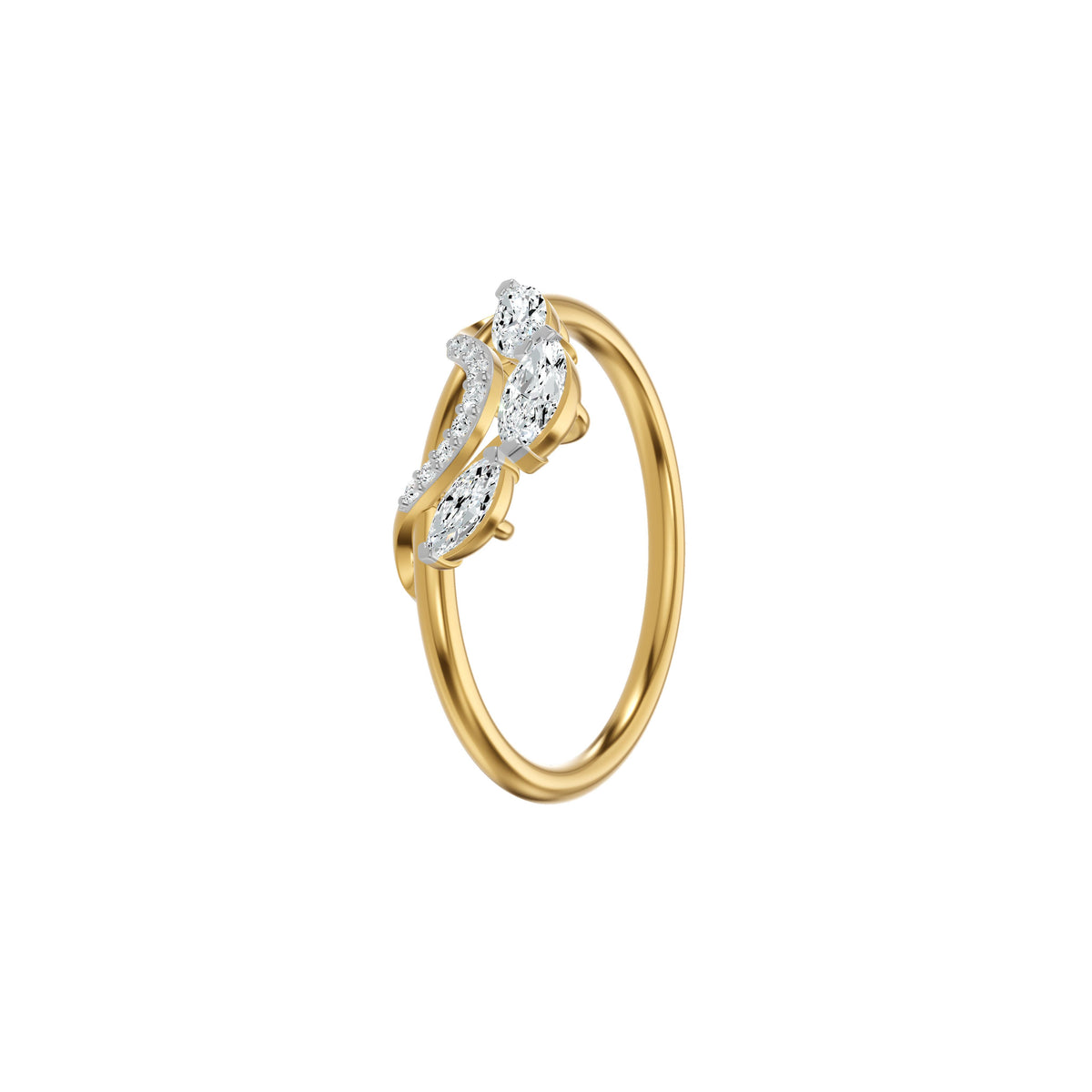 DLR002608 18 KT / Yellow Gold / 18