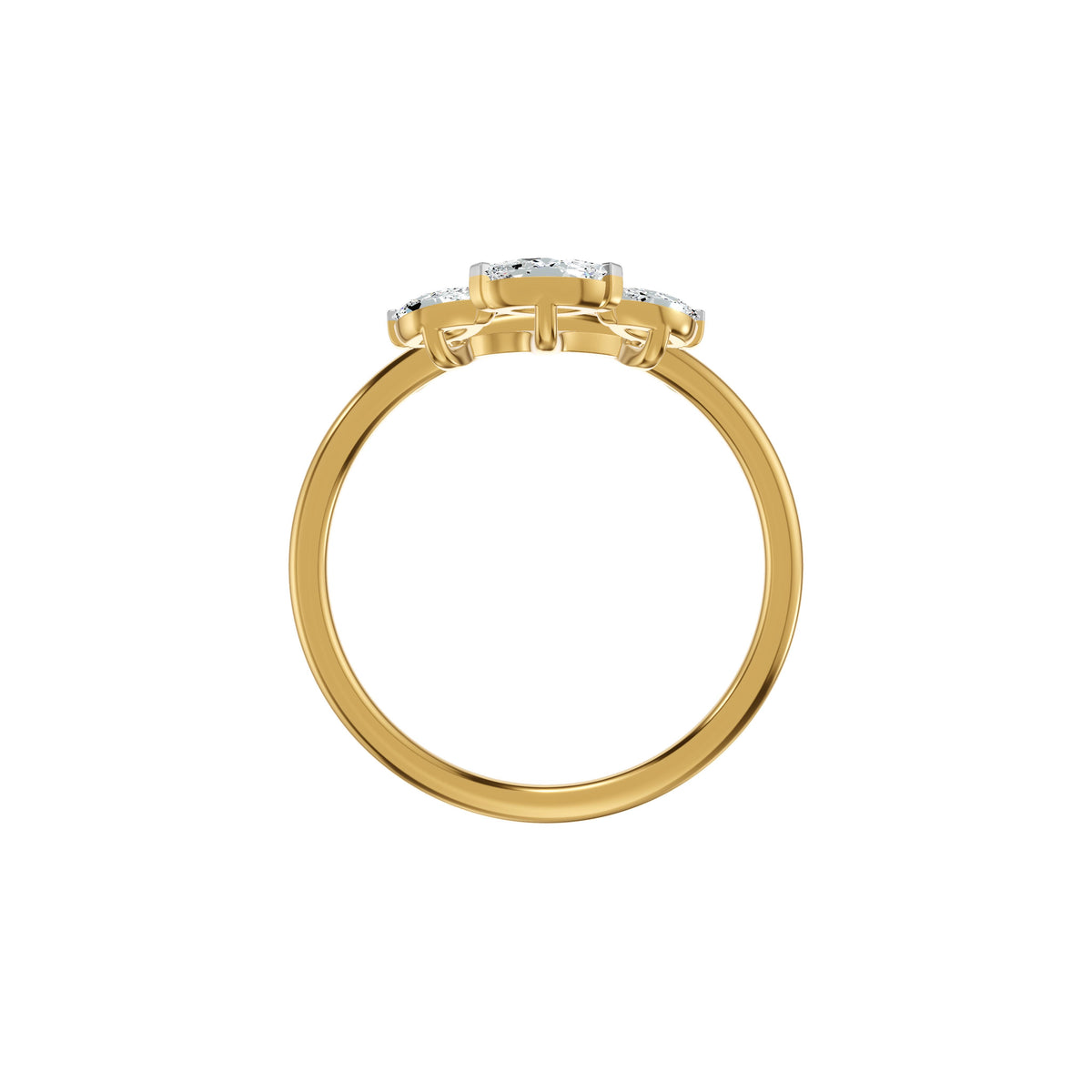 DLR002608 18 KT / Yellow Gold / 18