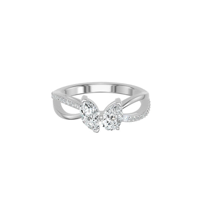 DLR002609 18 KT / White Gold / 18