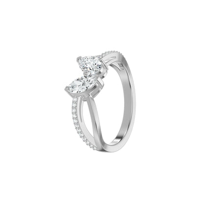 DLR002609 18 KT / White Gold / 18
