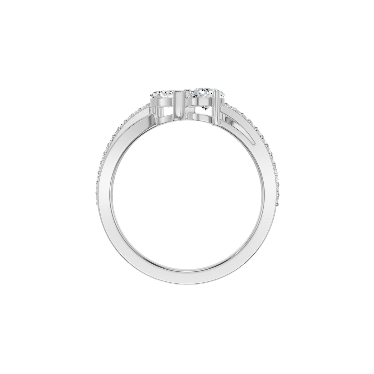 DLR002609 18 KT / White Gold / 18