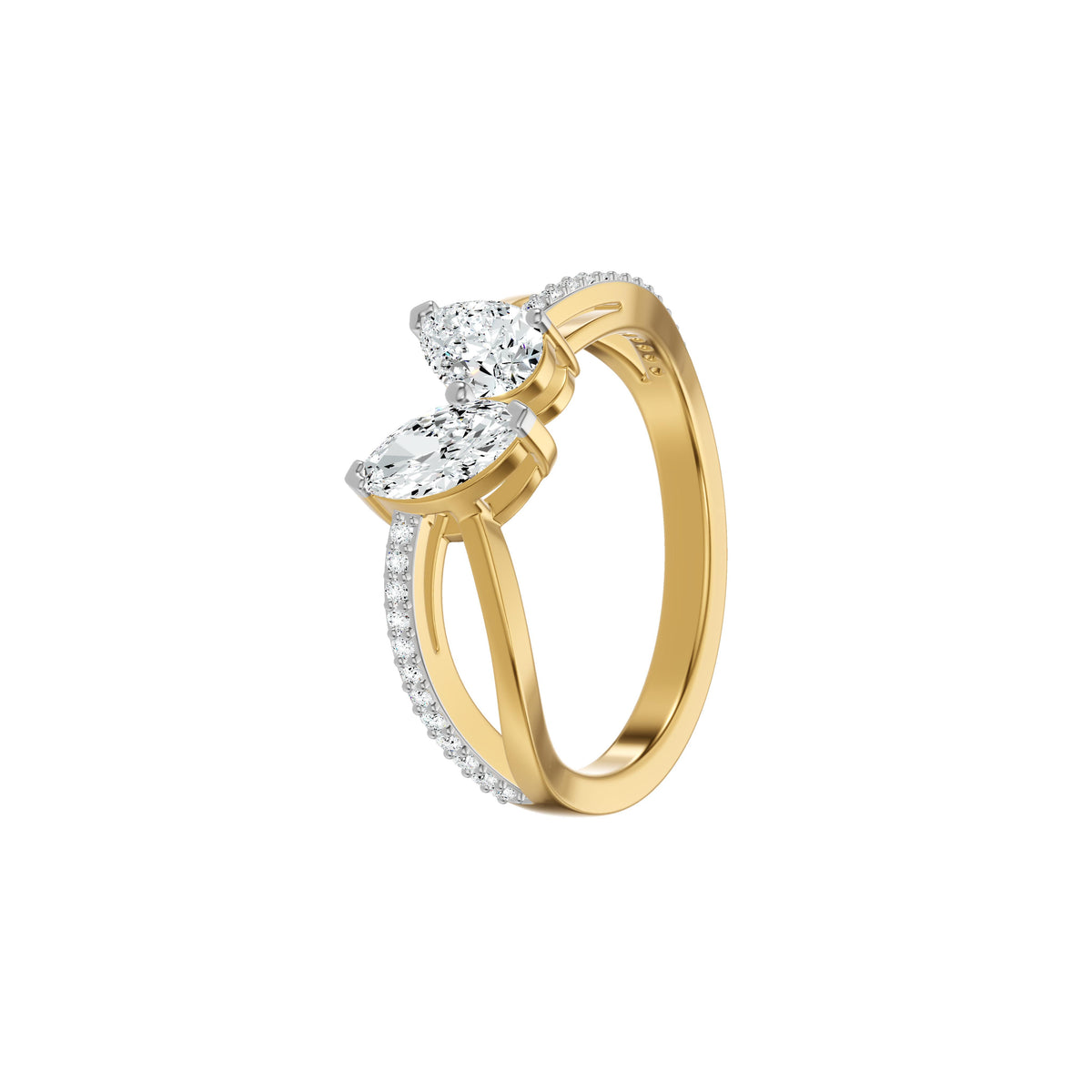 DLR002609 18 KT / Yellow Gold / 18
