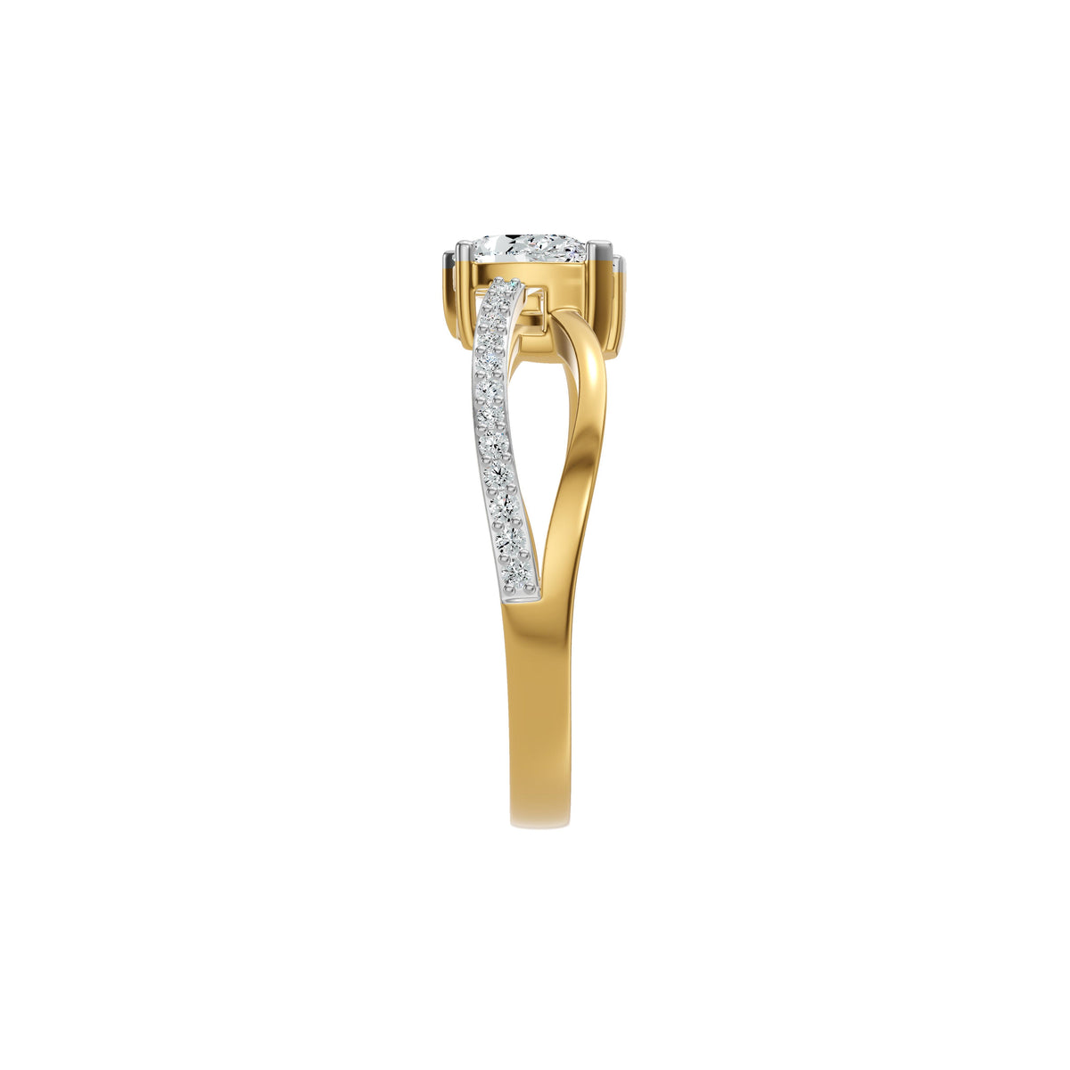 DLR002609 18 KT / Yellow Gold / 18
