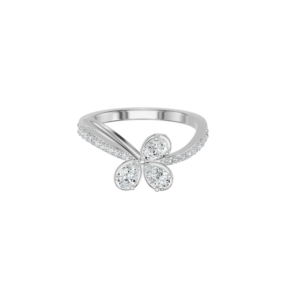 DLR002610 18 KT / White Gold / 18