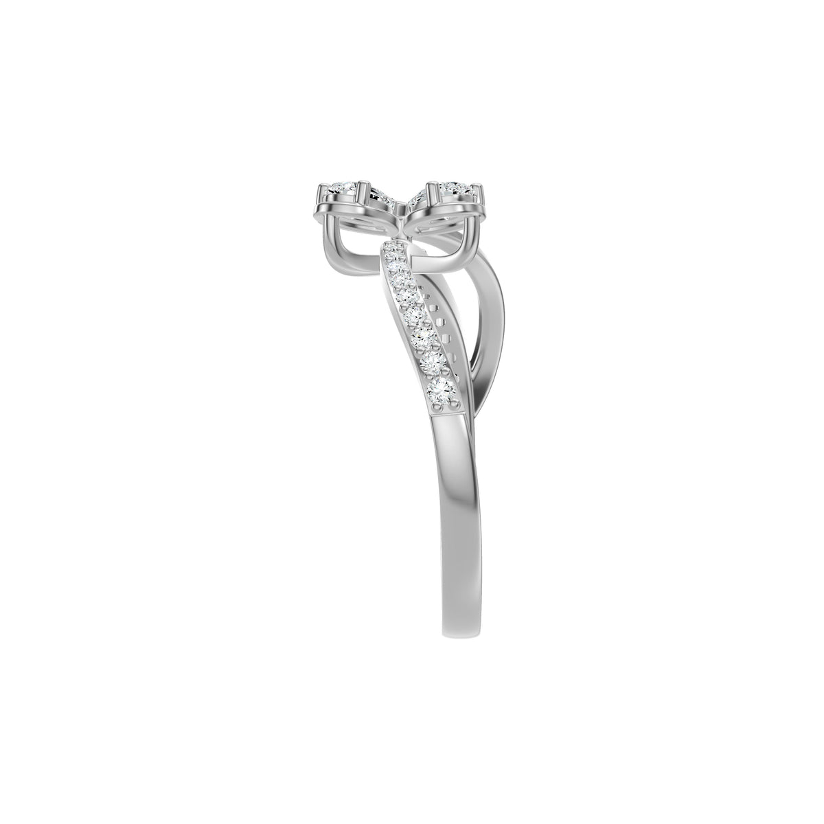 DLR002610 18 KT / White Gold / 18