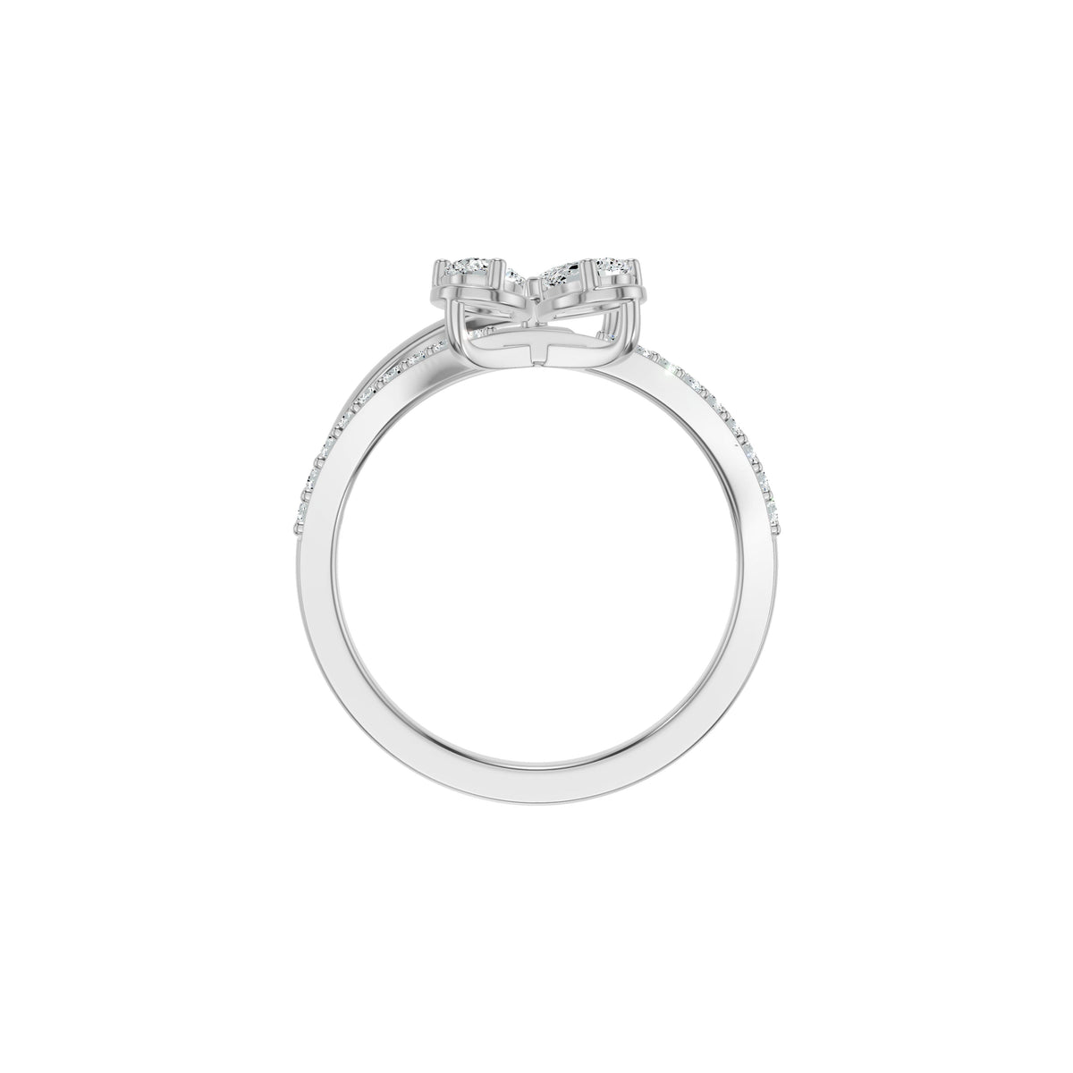 DLR002610 18 KT / White Gold / 18