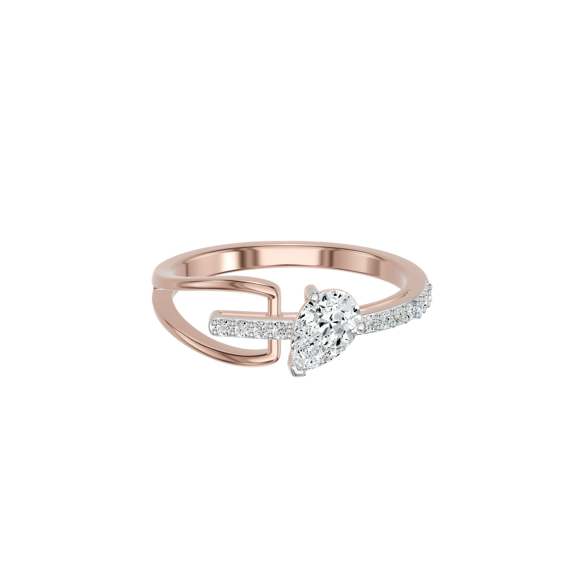 DLR002611 18 KT / Rose Gold / 18