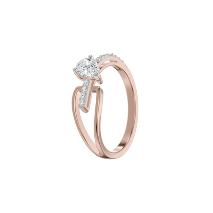 DLR002611 18 KT / Rose Gold / 18