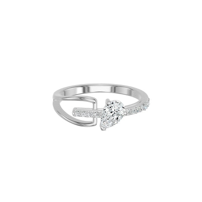 DLR002611 18 KT / White Gold / 18
